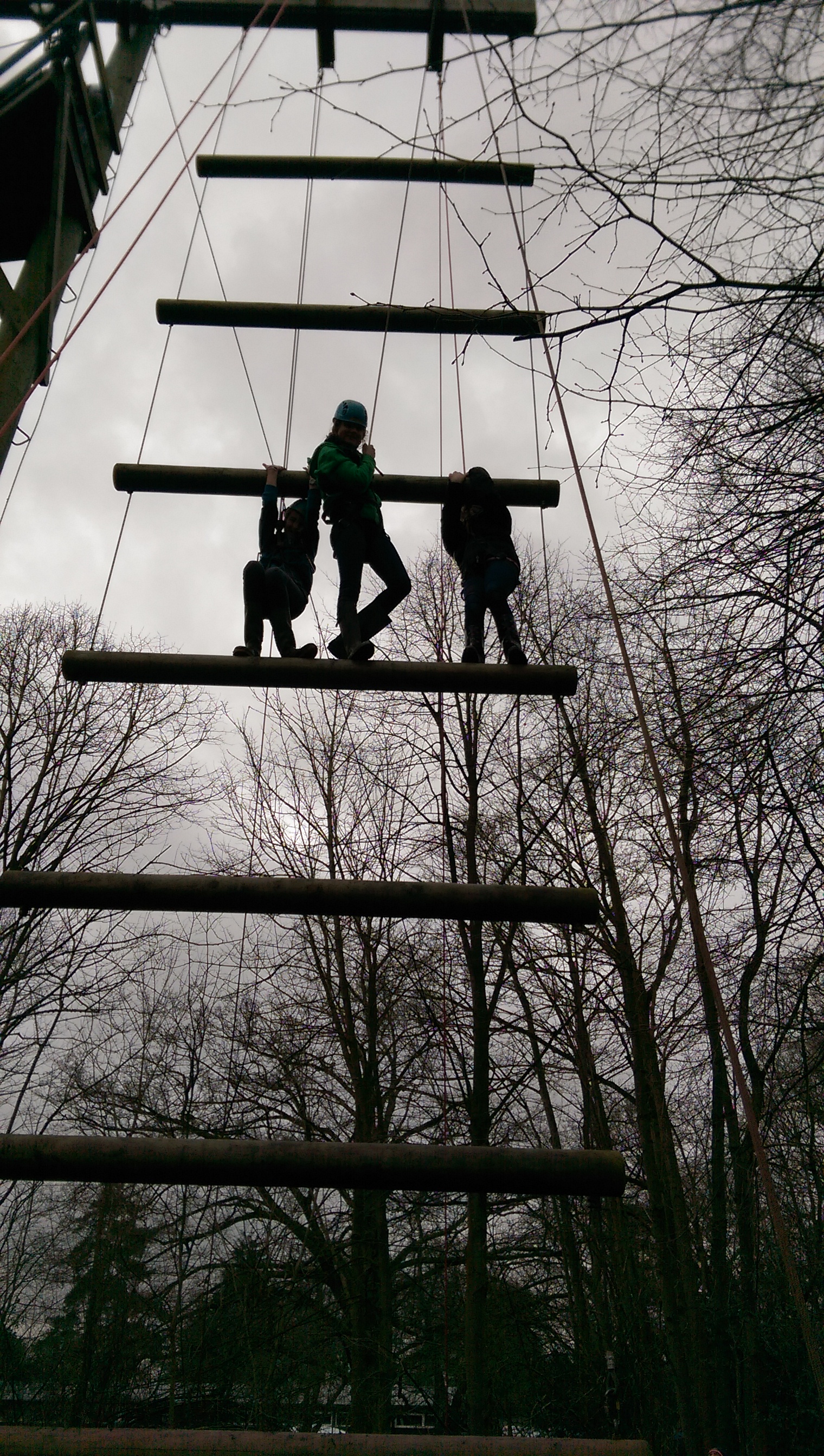 On The High Wires at Wintercamp